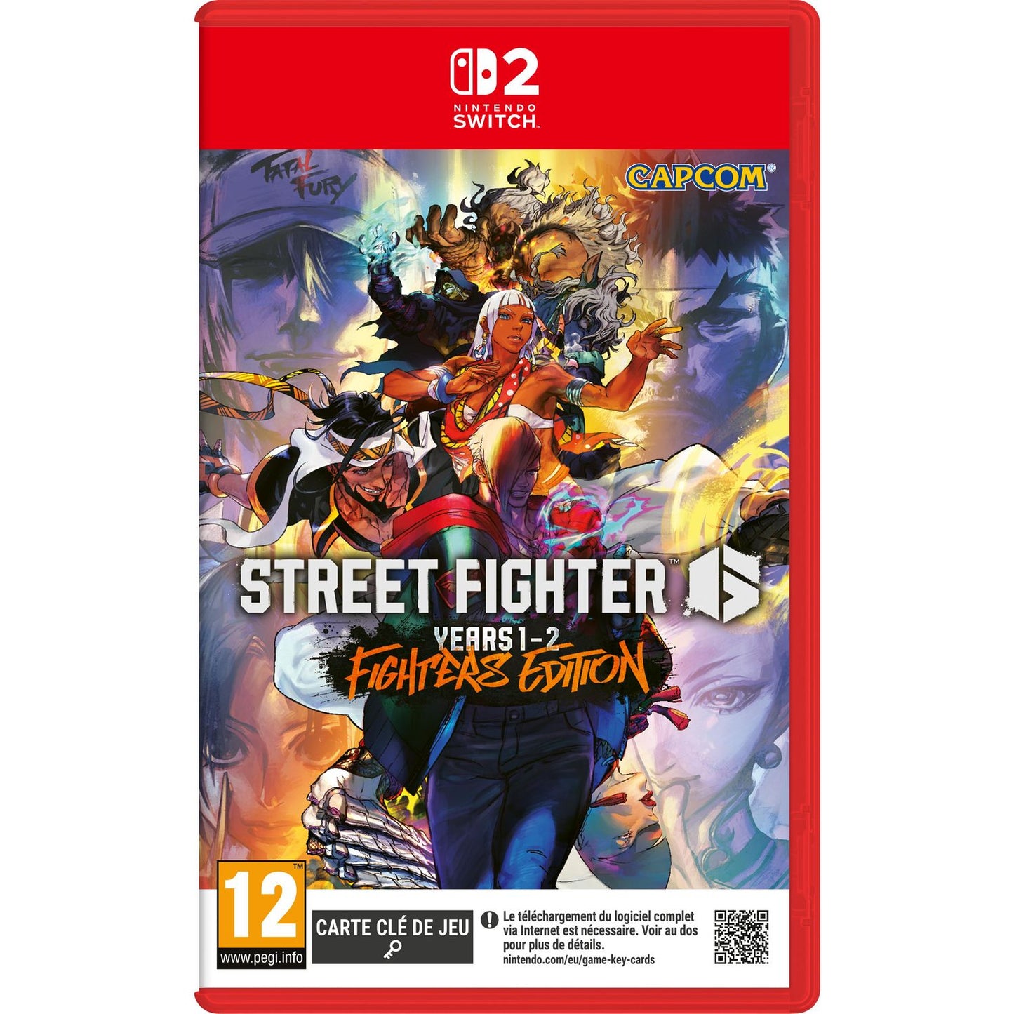 Street Fighter 6 years 1-2 Nintendo Switch 2 VF