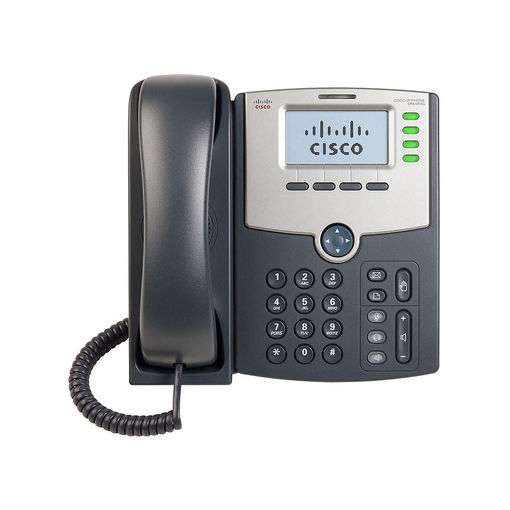 Cisco IP Phone 4 Line With Display PoE PC Port