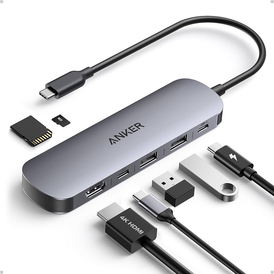 Concentrateur 7 en 1 Anker USB C Hub 4K