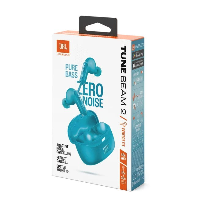 JBL TWS Tune Beam 2 Turquoise