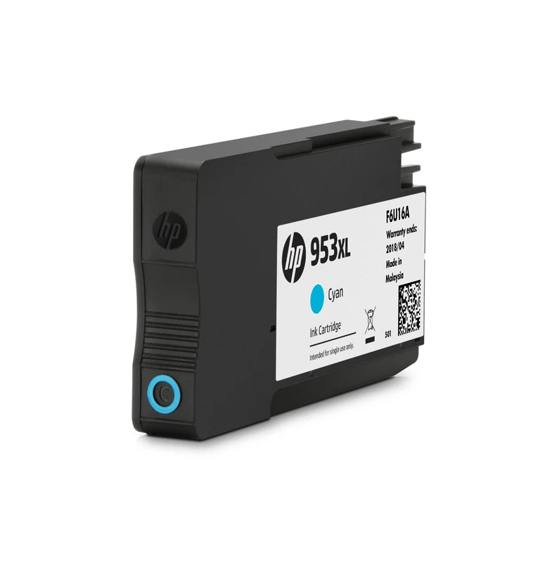 HP 953 XL Cyan Inkjet Cartridge High Capacity