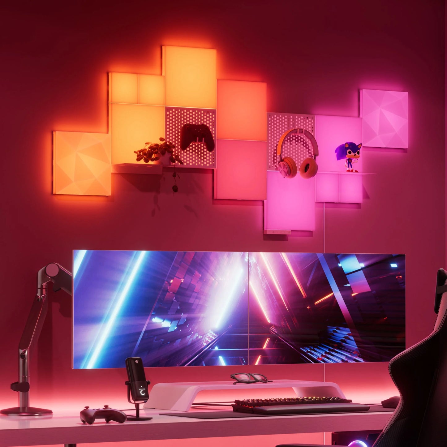 Nanoleaf kit de démarrage blocks 10 carrés