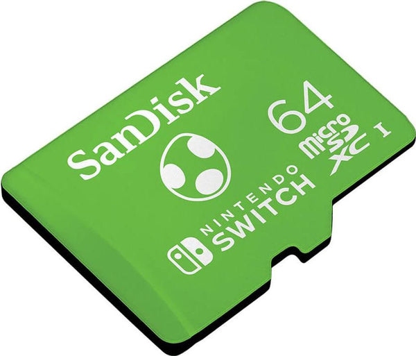 Sandisk Micro SDXC 64GB pour Nintendo Switch
