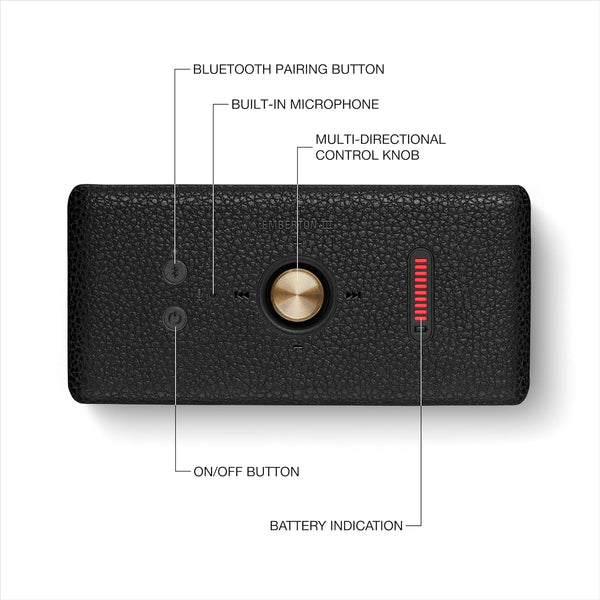 Marshall Emberton III Noir et Laiton