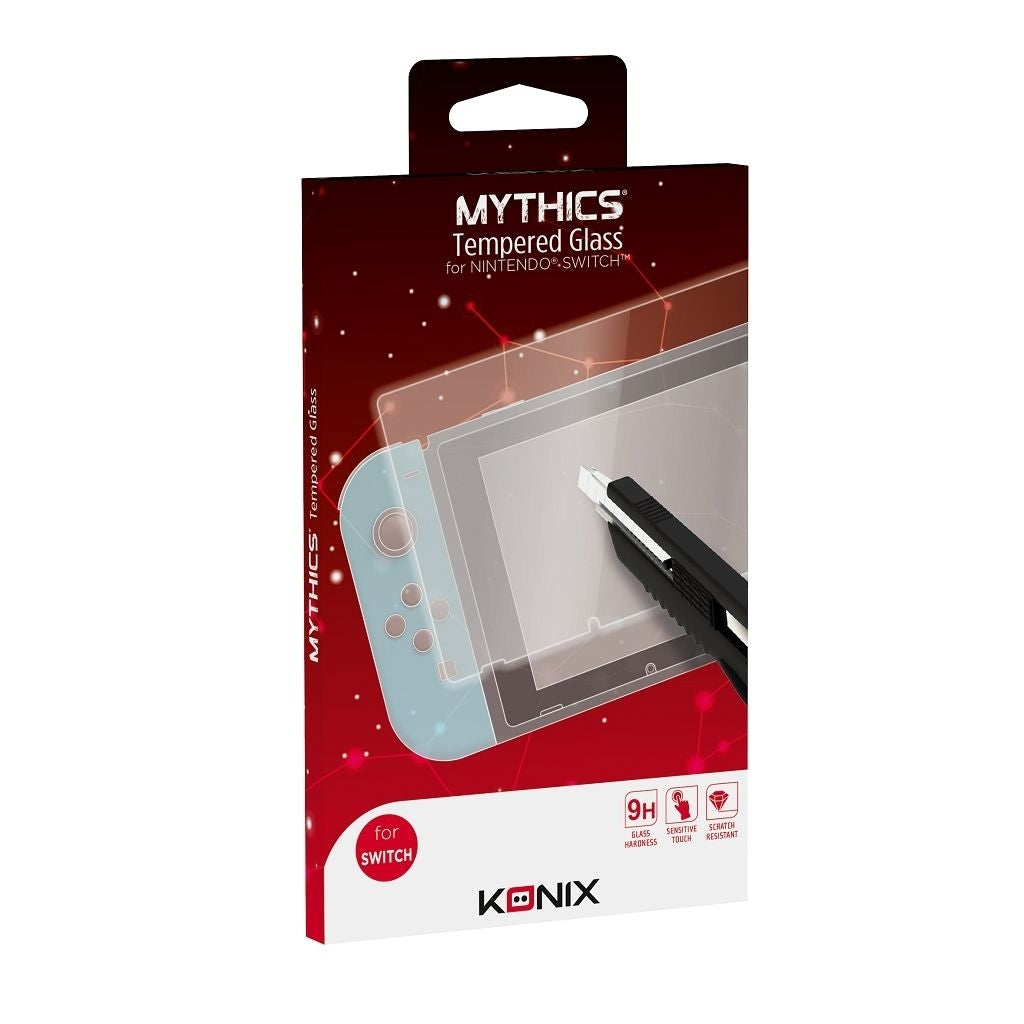 Konix Verre Trempé 9H pour Nintendo Switch