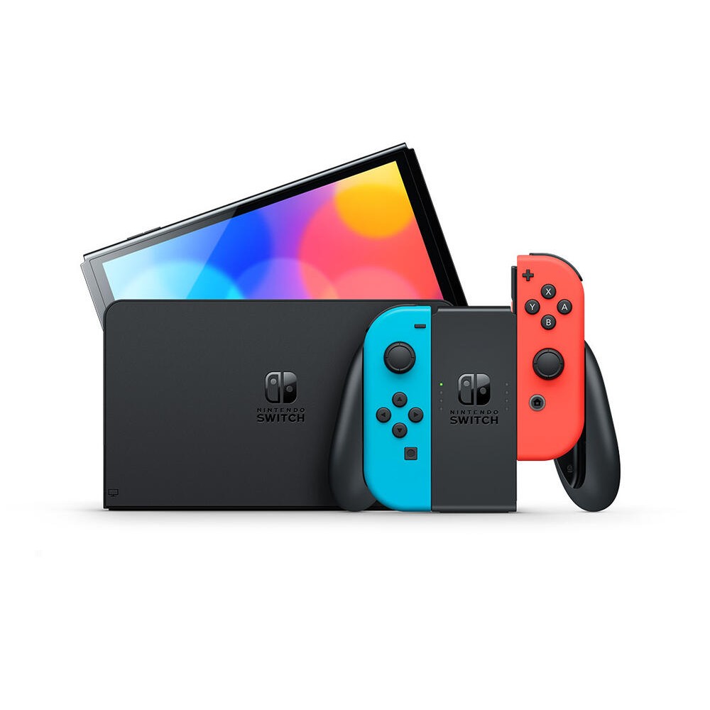 Nintendo Switch OLED + Joy-cons Rouge et Bleu