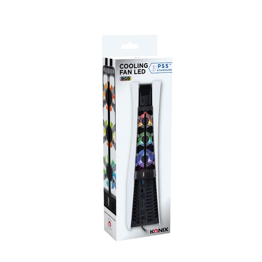 Ventilateur de refroidissement LED RGB pour PS5
