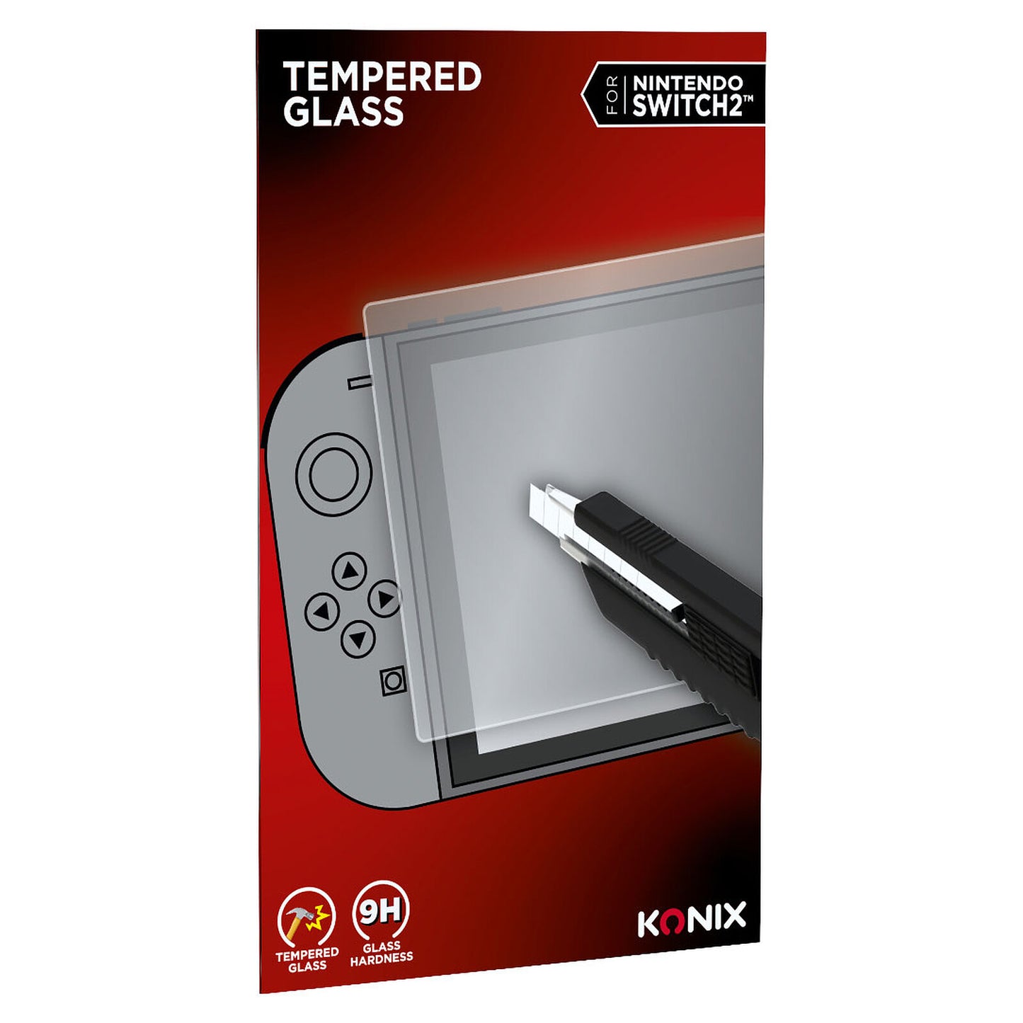 Kit de protection d'écran 9H pour Nintendo Switch 2