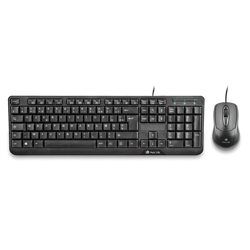 NGS Clavier + Souris Cocoa Kit French