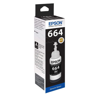 Epson T6641 Black Ink Bottle 70ml