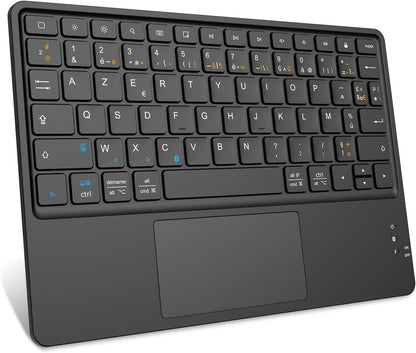 Clavier FINTIE sans Fil 10" Azerty Noir