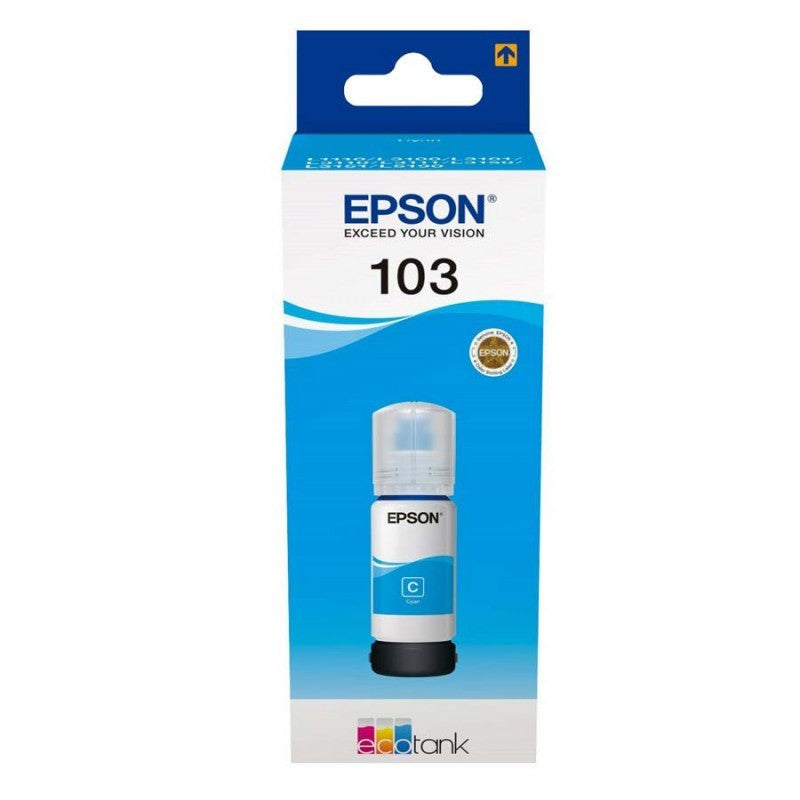 Epson 103 Ecotank Cyan Ink Bottle