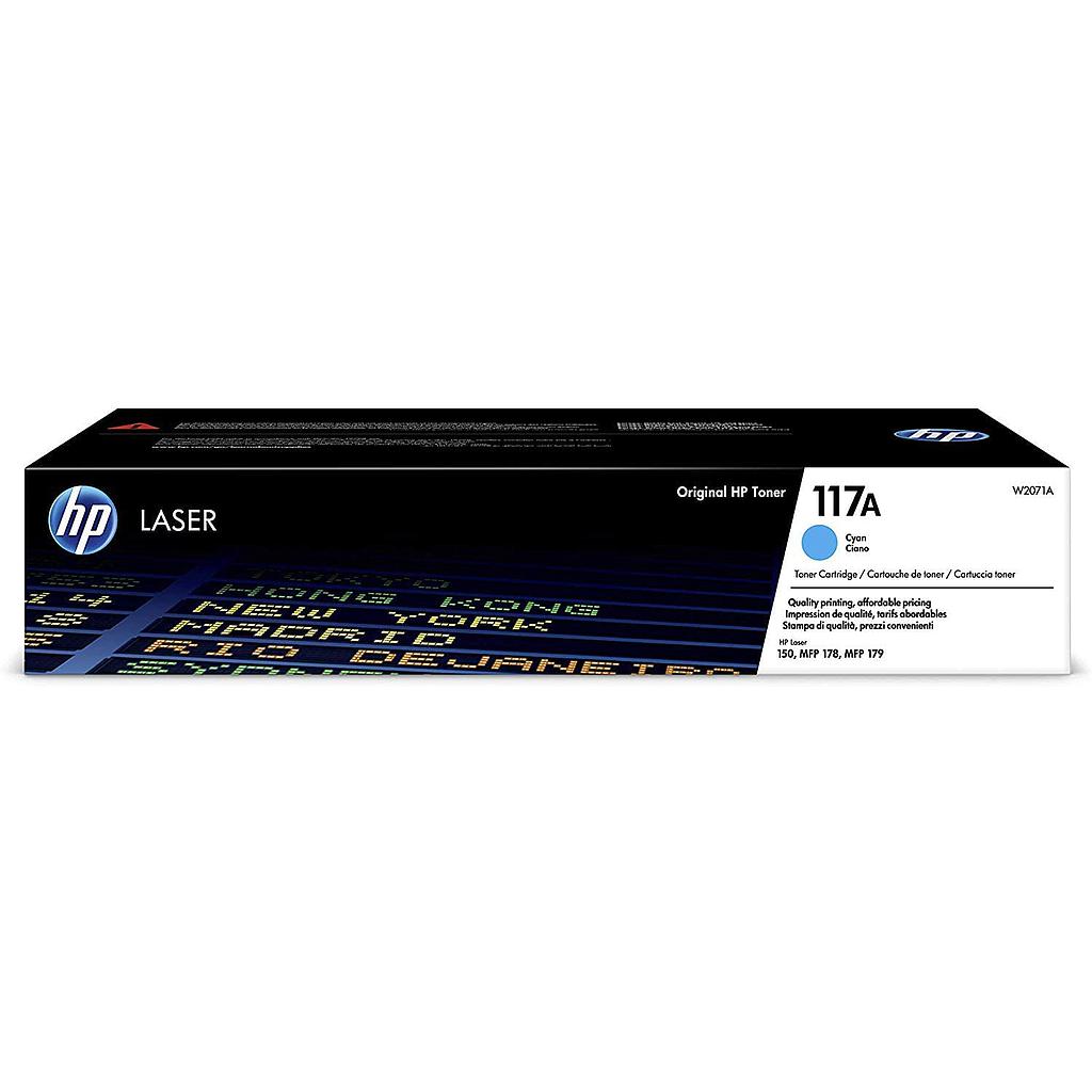 HP 117A Cyan Original LaserJet Toner Cartridge