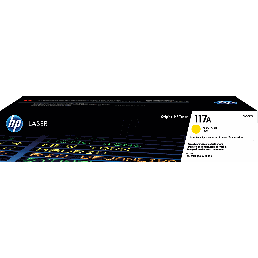 HP 117A Yellow Original LaserJet Toner Cartridge