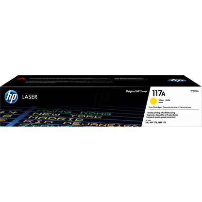 HP 117A Yellow Original LaserJet Toner Cartridge