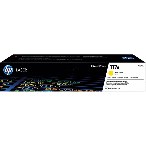 HP 117A Yellow Original LaserJet Toner Cartridge