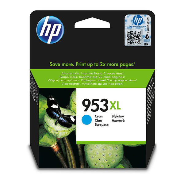 HP 953 XL Cyan Inkjet Cartridge High Capacity