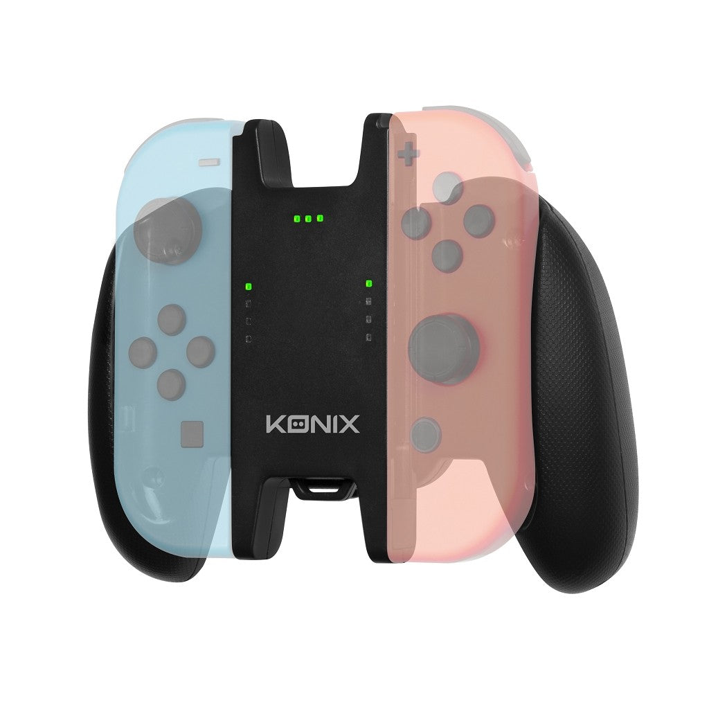 Kit Play & Charge Konix pour Joy-Con Nintendo Switch