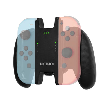 Kit Play & Charge Konix pour Joy-Con Nintendo Switch
