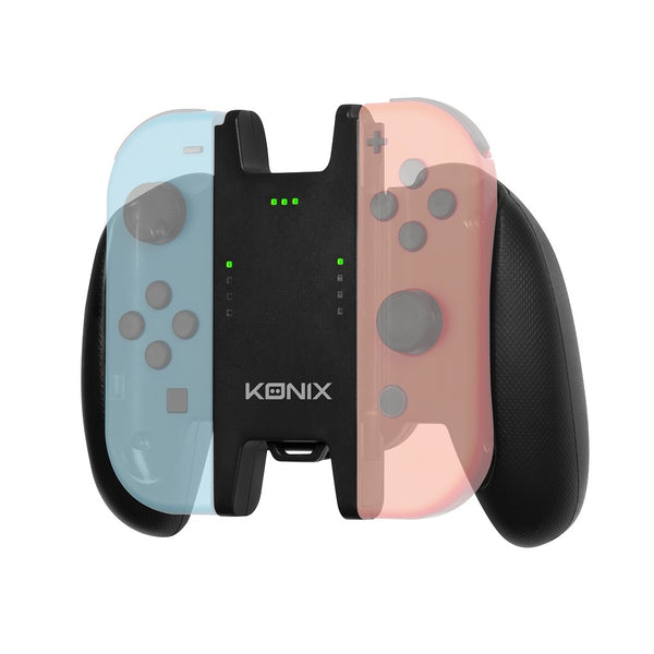 Kit Play & Charge Konix pour Joy-Con Nintendo Switch