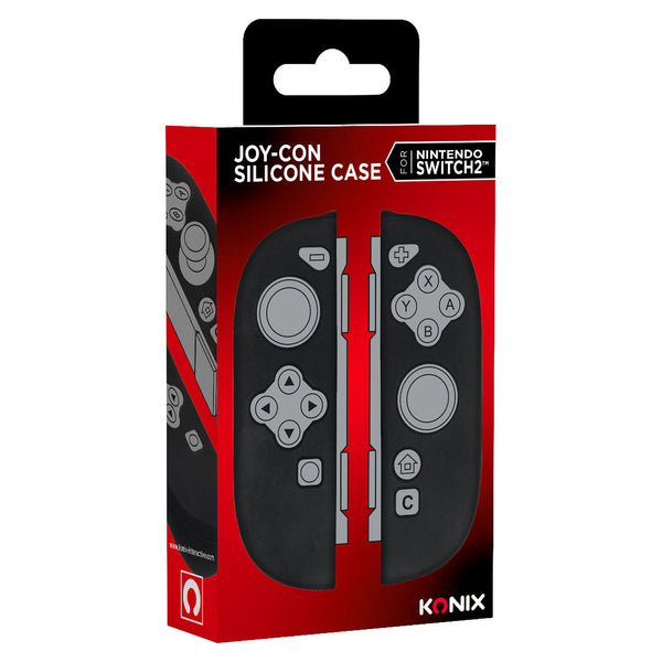 Silicone Skin Konix Noir Joy-con Nintendo Switch 2