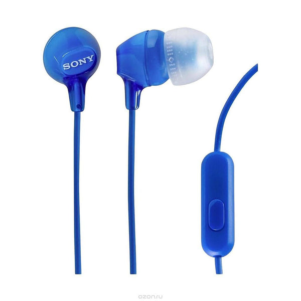 Sony MDR-EX15AP avec micro bleu