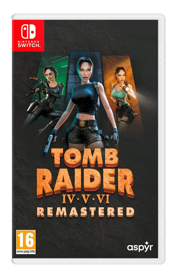 Tomb Raider IV-VI Remastered Starring Lara Croft Nintendo Switch