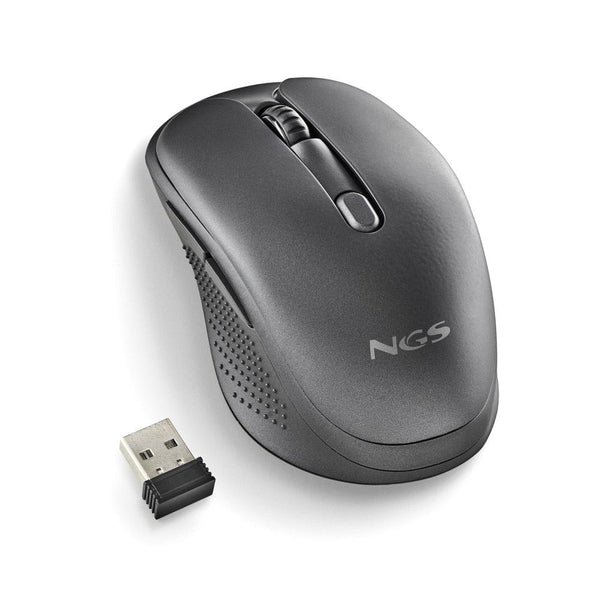 NGS Souris sans fil avec boutons silencieux Noir