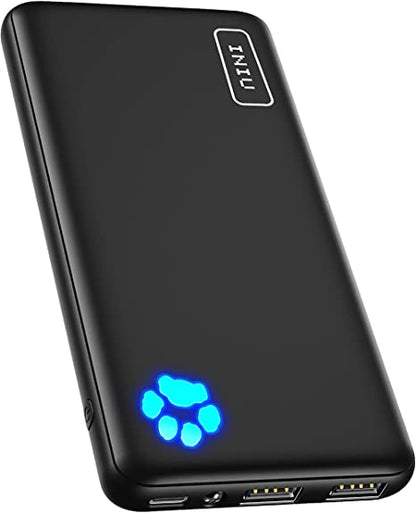 Powerbank INIU 10000mAh 3 Ports Noir