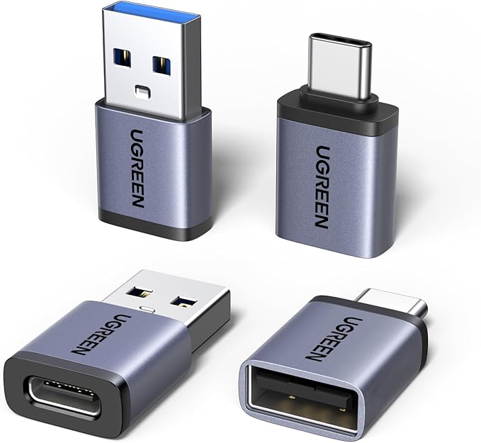 Lot de 2 Adaptateur UGREEN USB C vers USB A 3.2 OTG