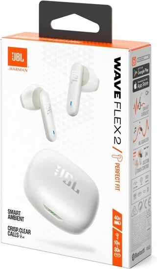 JBL TWS Wave Flex 2 Blanc