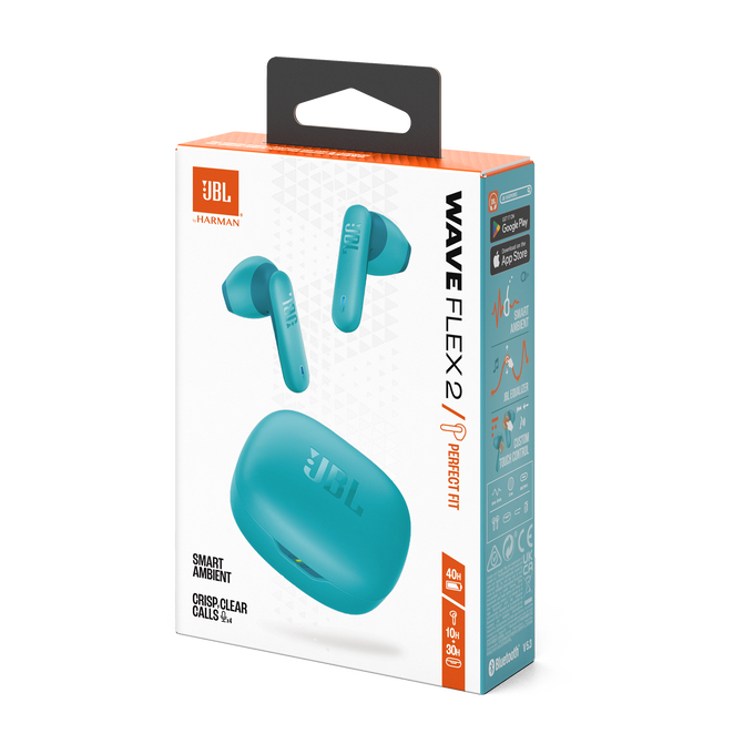 JBL TWS Wave Flex 2 Bleu