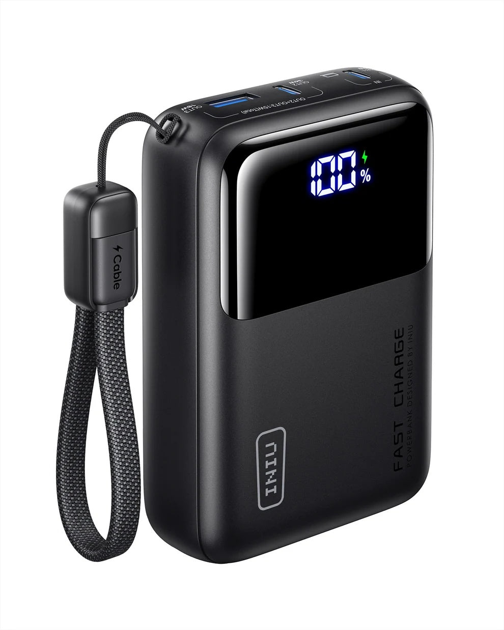 Powerbank INIU 20000mAh 65W Compact Noir