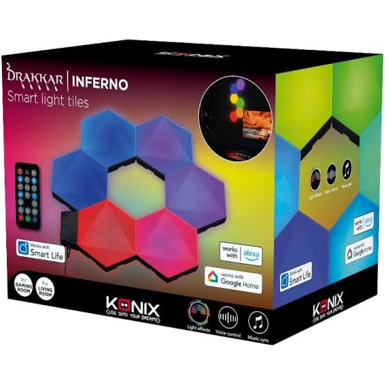 Pack LED Konix Drakkar Inferno Konix 6 pièces