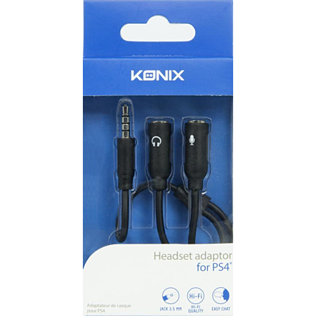 Adaptateur Konix pour casque PS4