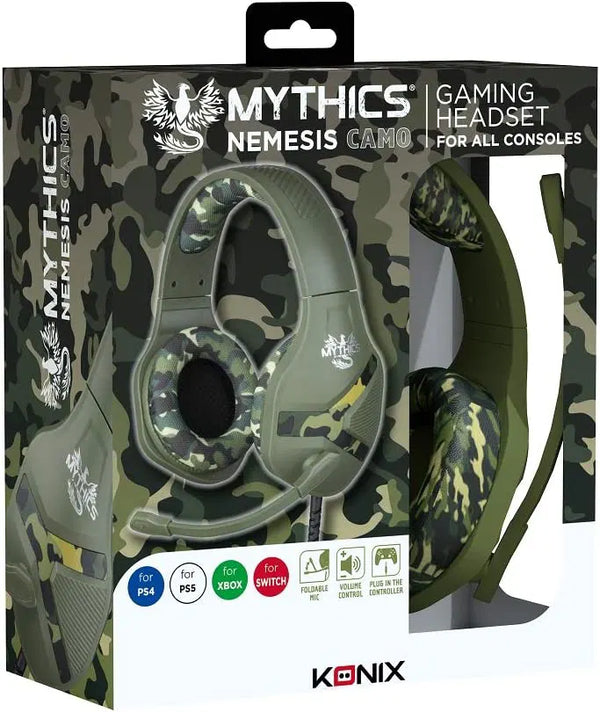 Casque gaming Nemesis Camouflage PS4