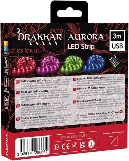 Aurora bande LED 3m Drakkar
