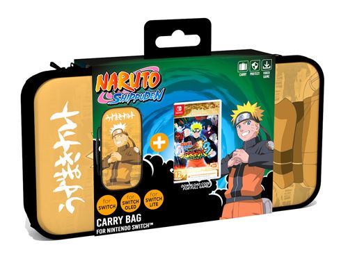Konix Naruto Yellow Carry Bag Nintendo Switch