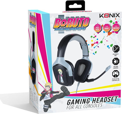 Casque Filaire Boruto Noir