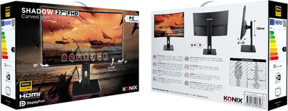Moniteur Konix Drakkar Shadow 27" 180 Hz