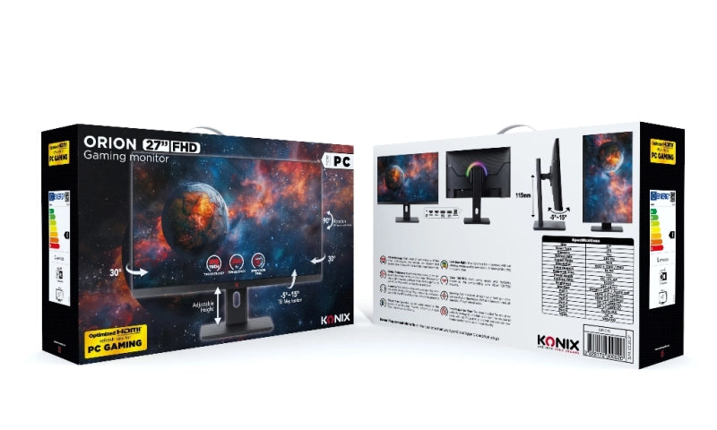 Moniteur Konix Orion 27" 280Hz