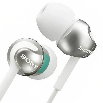 Sony MDR-EX110AP + Micro Blanc Intra Auriculaire