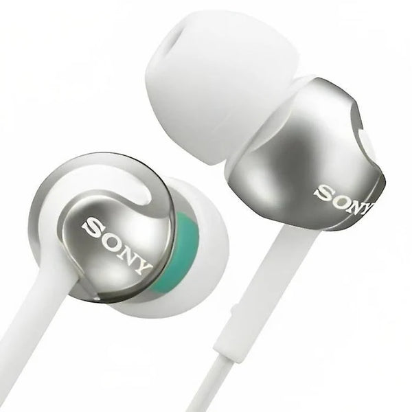 Sony MDR-EX110AP + Micro Blanc Intra Auriculaire