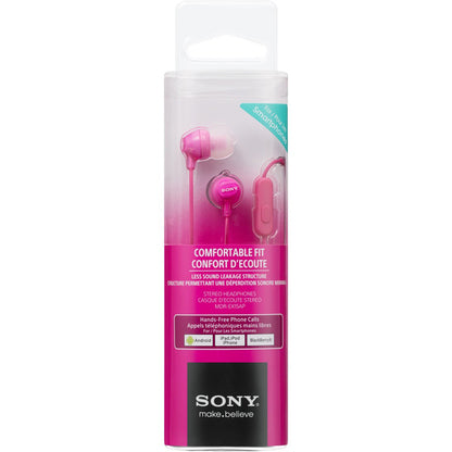Sony MDR-EX15AP avec micro rose
