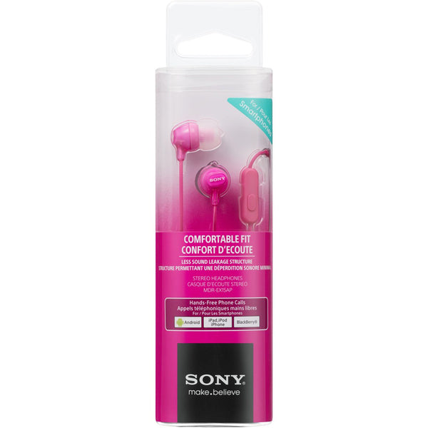 Sony MDR-EX15AP avec micro rose