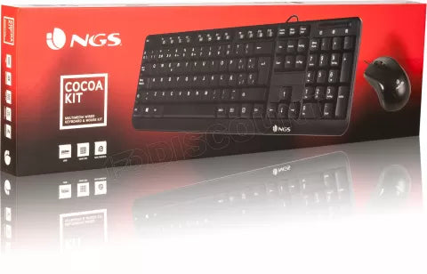 NGS Clavier + Souris Cocoa Kit French