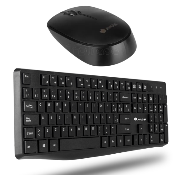 NGS Clavier et Souris sans fil Allure Kit