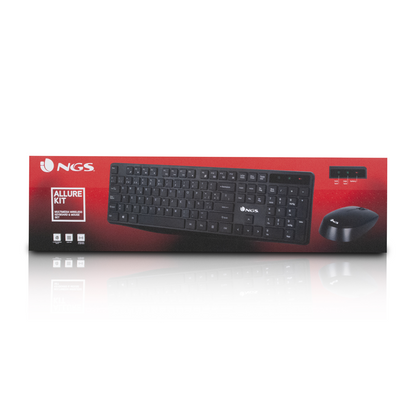 NGS Clavier et Souris sans fil Allure Kit