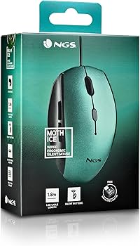 NGS Souris ergonomique Bleu