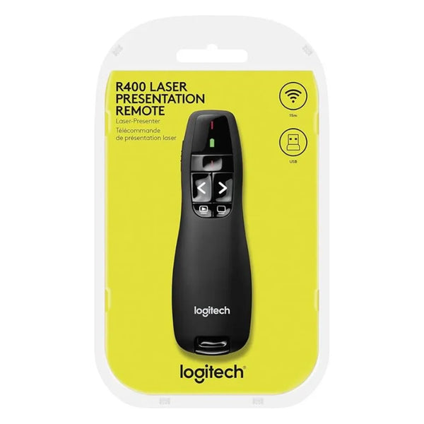 Pointeur Laser Logitech Wireless Presenter R400